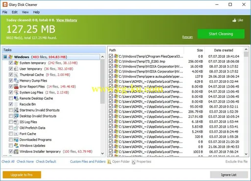 Glary Disk Cleaner 5.0.1.151 Multilingual的图片1