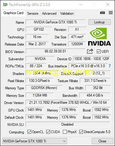 GPU-Z 2.11.0的图片1