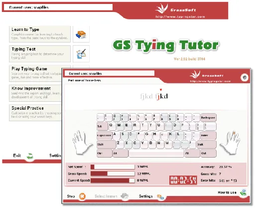 GS Typing Tutor 3.1 Build 0718的图片1