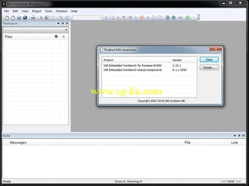 IAR Embedded Workbench for Renesas RH850 v2.10.1的图片2