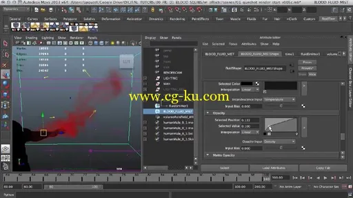 Creating Blood FX in Maya and RealFlow的图片2