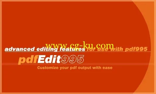 Pdf995 pdfEdit995 19.0的图片1