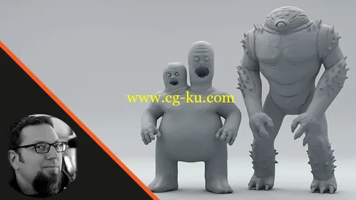 Making Creatures using Zspheres in Zbrush的图片1