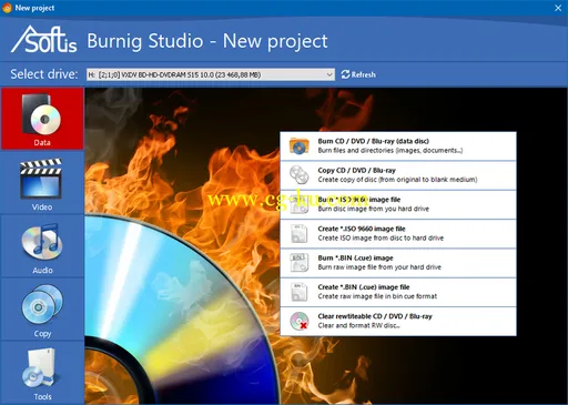 Asoftis Burning Studio 1.6的图片1