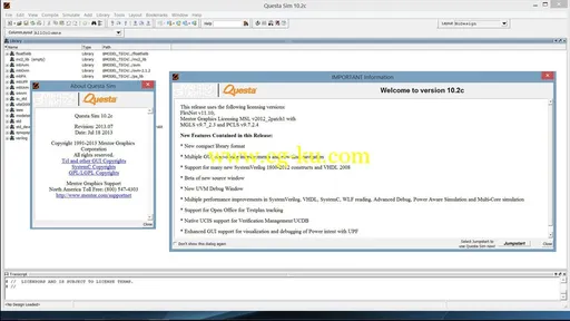 Mentor Graphics Questa Sim SE 10.2c X32/X64的图片2