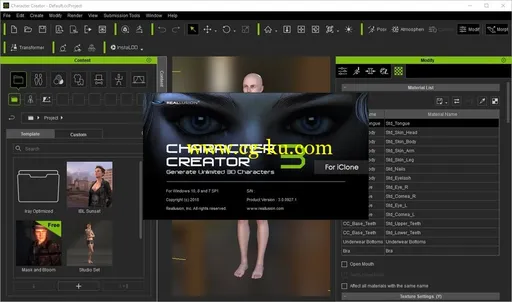 Reallusion Character Creator 3.0.0927.1 Pipeline的图片2