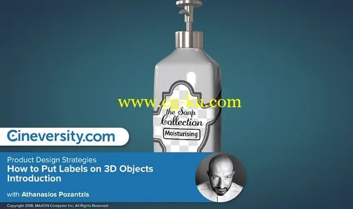 Cineversity – Cinema 4D – How to Put Labels on 3D Objects Introduction的图片1