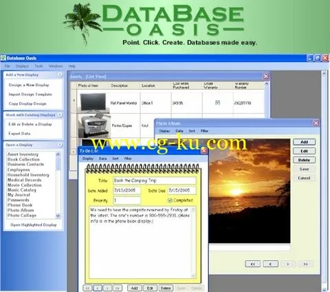 Portable Database Oasis 3.2.8 Professional Edition的图片1