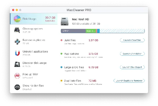 MacCleaner PRO 1.2 MacOS的图片1