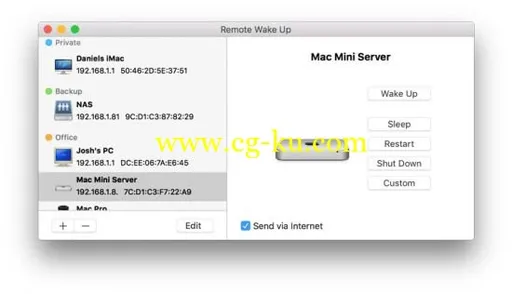 Remote Wake Up 1.3 MacOS的图片1