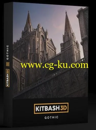 Kitbash3D – GOTHIC的图片1