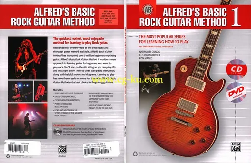 Alfred – Basic Rock Guitar Method 1 – CD/DVD (2013)的图片1