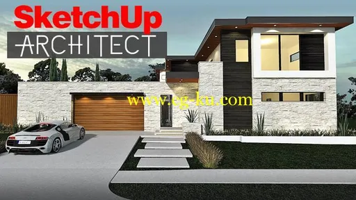 Skillshare – SketchUp Architect From 2D plans to 3D models的图片1