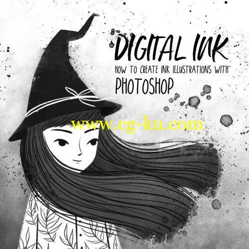 Digital Ink – How to Create Ink Illustrations with Photoshop的图片1