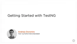 Getting Started with TestNG的图片1