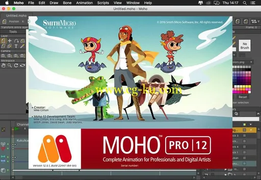 Smith Micro Moho Pro 12.5.1.22447 MacOS的图片1