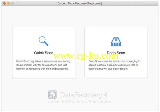 Cisdem Data Recovery 5.5.0 MacOS的图片1