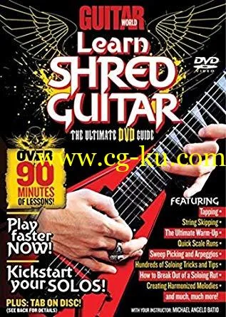 Guitar World – Learn Shred Guitar: The Ultimate DVD Guide的图片1
