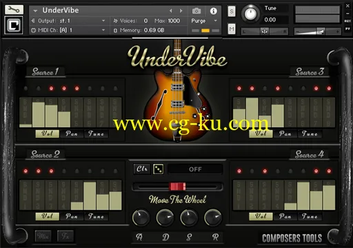 Composers Tools UnderVibe For NATiVE iNSTRUMENTS KONTAKT-DISCOVER的图片1