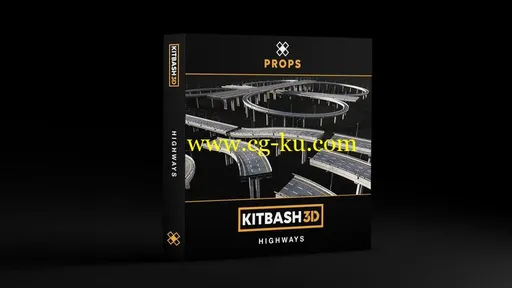 Kitbash3D – Props: Highways的图片1