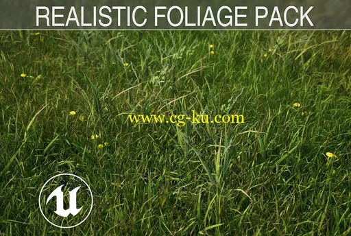 Cubebrush – Realistic Foliage Pack – UE4的图片1