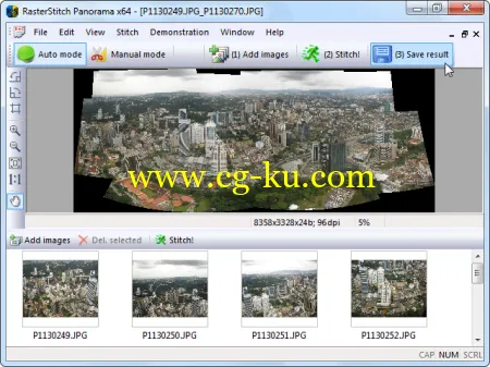 RasterStitch Panorama 3.30 Retail (x86/x64)的图片1