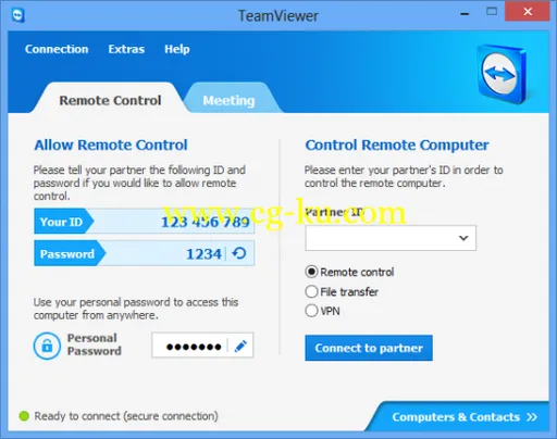 TeamViewer 8.0.18051 Enterprise Multilingual 远程控制 可连接内网的图片1