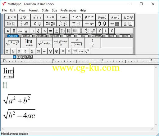 MathType 7.4.1 Win/MacOS的图片1