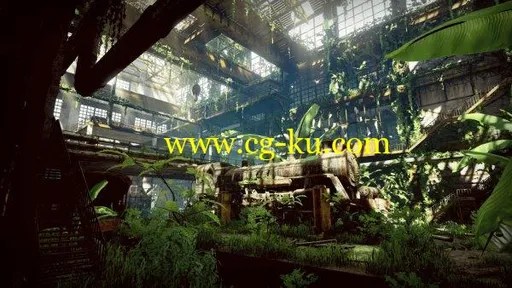 Unreal Engine 4 Marketplace – Old Train Factory的图片1