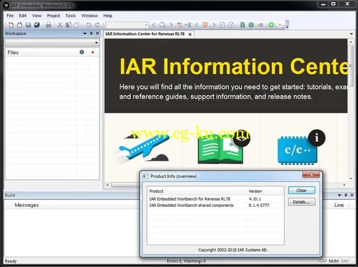 IAR Embedded Workbench for Renesas RL78 version 4.10.1的图片2