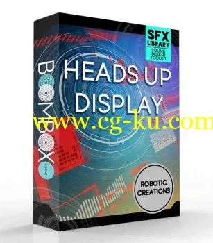 Boom Box Library Robotic Creations: Heads Up Display Toolkit WAV KONTAKT TouchOSC的图片1