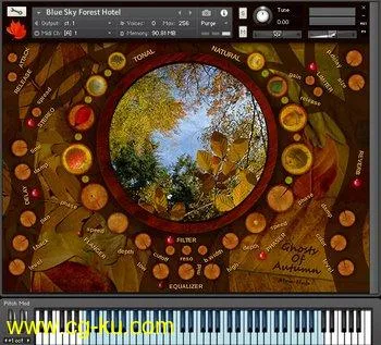 Atom Hub – Ghosts Of Autumn for Kontakt的图片1