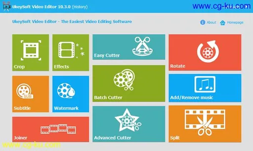 Ukeysoft Video Editor 10.3.0的图片1