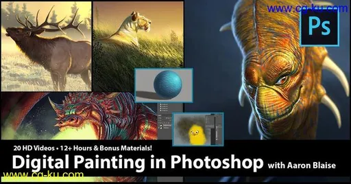 Digital Painting in Photoshop with Aaron Blaise的图片2