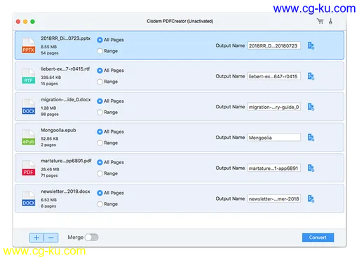 Cisdem PDFCreator 6.0.0 MacOS的图片1