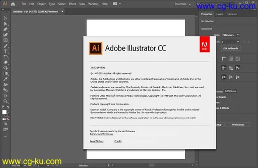 Adobe Illustrator CC 2019 v23.0.5.634 Multilingual的图片1