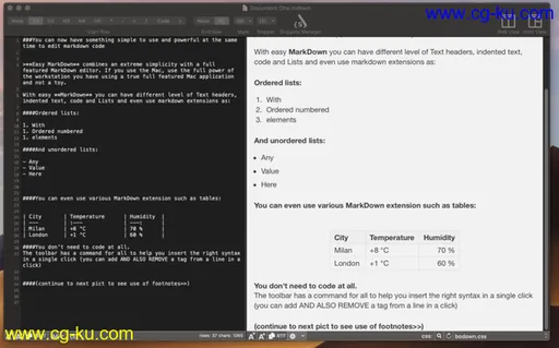 Easy Markdown 1.8.1 MacOS的图片1