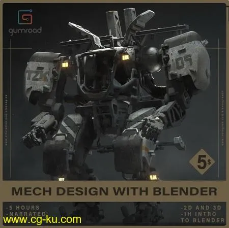 Gumroad – Mech Design With Blender的图片1