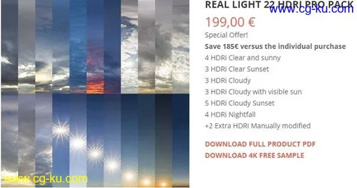 3D Collective – Real Light 22 HDRI Pack Pro的图片1