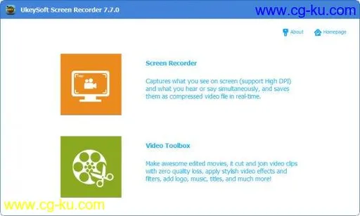 UkeySoft Screen Recorder 7.7.0的图片1