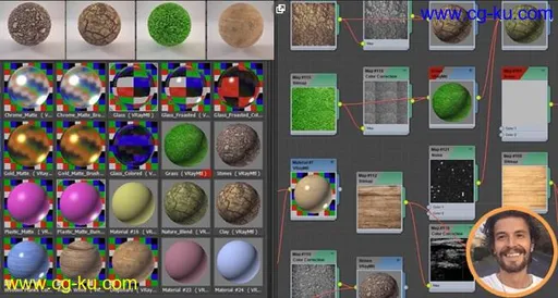 Skillshare – Vray Materials with 3ds Max + Vray : The Quickest Way的图片1