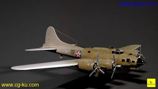 How to Texture 3D Aircraft Model in Maya & Substance Painter的图片1