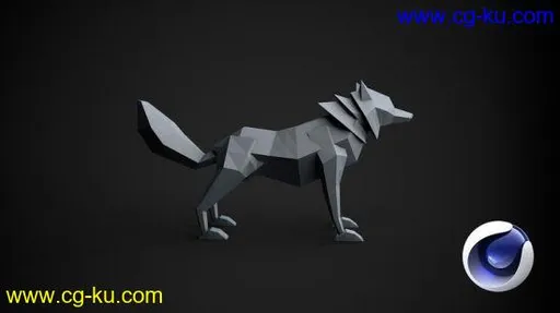 Udemy – Learn Cinema 4D: Low Poly Wolf的图片1