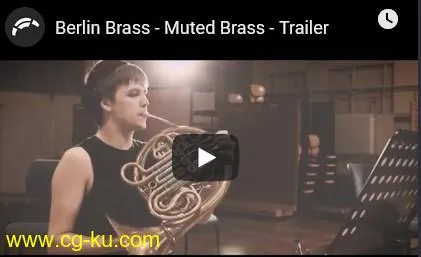 Orchestral Tools Berlin Brass EXP B Muted Brass KONTAKT的图片1