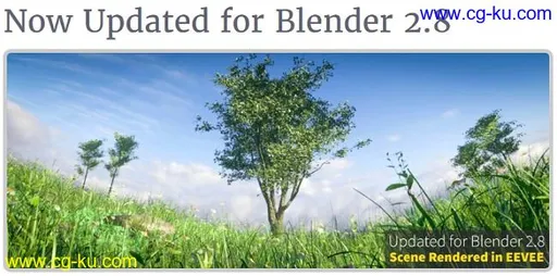 BlenderMarket – Realistic Tree Asset Pack – 2.8 + eevee update的图片1