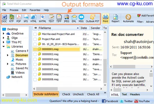 Coolutils Total Mail Converter 6.2.0.94 Multilingual的图片1