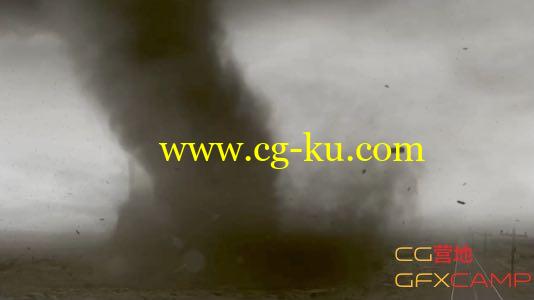 C4D龙卷风特效教程 Helloluxx – VFX Cinema 4D Training – Volume 2 Killer Tornado的图片1
