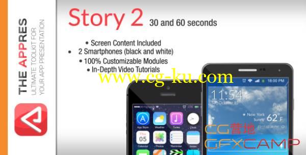 AE模板-手机移动端商品展示 VideoHive Mobile App Promo – Story 2 – The Appres的图片1