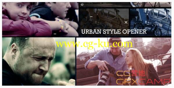 AE模板-犯罪侦查风格图片视频展示 VideoHive Urban Style Opener的图片1