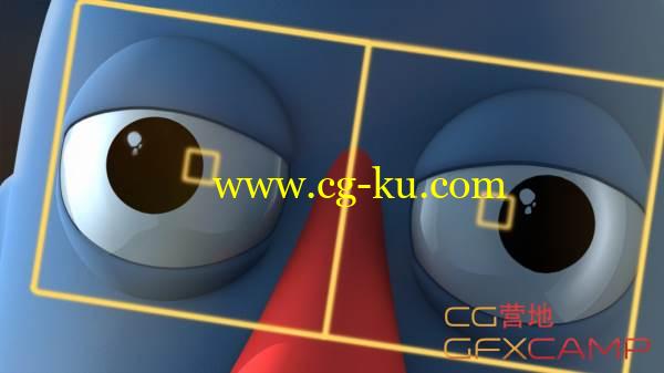 C4D卡通角色人物眼睛绑定教程 Digital Tutors – Animating Cartoon Eyes in CINEMA 4D的图片1